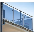 Glashalter 50x40x26 mm mit Pin, Glas 6-10,76 mm, AISI 304, System 42,4, Hochglanz 000-264 (4)
