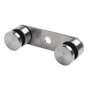 Glashalter 8-21,52mm doppelt ø 30/M8 L=150mm AISI304 universal satiniert