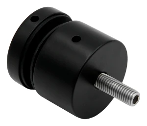 Punktbefestigung Rotula für Glas Ø 50mm Gewinde M10 flaches System schwarz