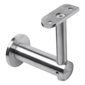 Handlaufhalterung zur Wandmontage fi 50mm AISI304 System 42,4 satiniert