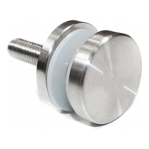 Punktbefestigung Glas 4-16,76mm Ø 30/4/M8 EDELSTAHL 304 System flach satiniert