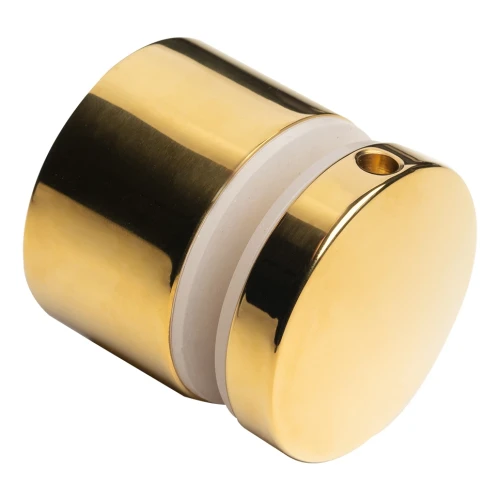 Punktbefestigung für Glas 10,38-17,52mm Ø 50/30/m10x40 AISI304 flaches System gold 000-565 (1)