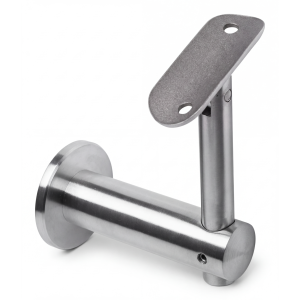Wandhalterung für Handlauf fi 50mm gelenkig AISI304 System 42,4 satin