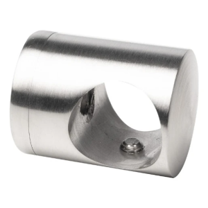 Durchgangshalter für Stab ø19 mm zur Flächenmontage AISI304 satiniert