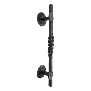 Postal – schmiedeeiserner Ziergriff H390 mm für Tore und Pforten