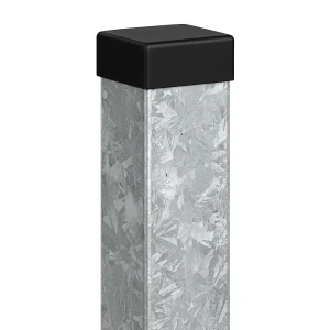Zaunpfosten 80x80x2 mm, Länge 2 m verzinkt