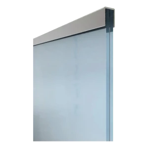 Kozza Aluminium-Handlauf rechteckig 30,1 × 25 mm für Glas 16–21,52 mm – 5 m, Eloxierung matt