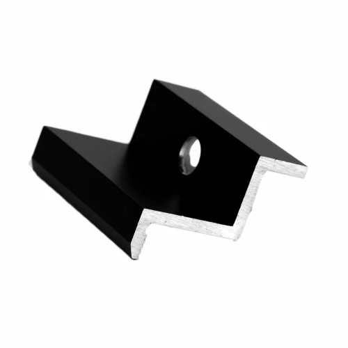 Endklemme H32 Aluminium 6060 Loch M8 Eloxiert PV-03-04