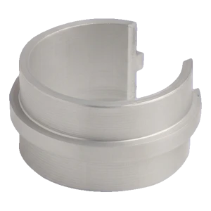 Kozza Balustradenstütze für runden Aluminiumhandlauf ⌀ 40 mm 180°