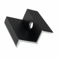 Endklemme H35 Aluminium 6060 Loch M8 Eloxiert PV-03-06