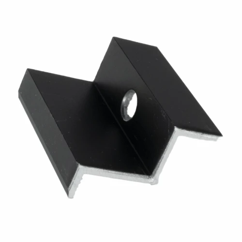 Endklemme H35 Aluminium 6060 Loch M8 Eloxiert PV-03-06