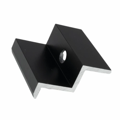 Endklemme H40 Aluminium 6060 Loch M8 Eloxiert PV-03-10