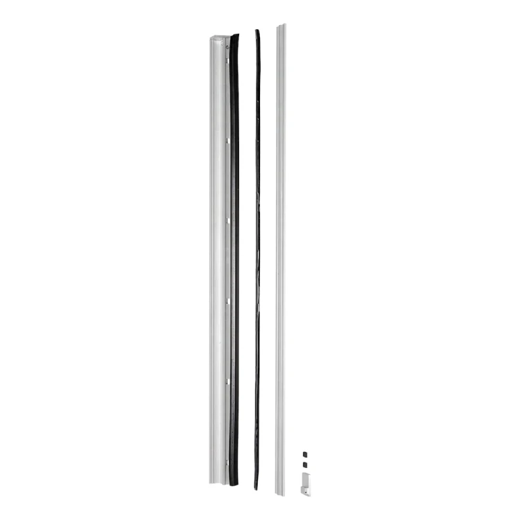 Kozza KB5000 – kompletter französischer Aluminiumbalkon H1100 mm, Glas 16–17,52 mm, Eloxal matt 000-851 (4)
