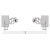 Kozza KB5000 – kompletter französischer Aluminiumbalkon H1100 mm, Glas 16–17,52 mm, Eloxal matt 000-851 (7)