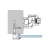 Kozza KB5000 – kompletter französischer Aluminiumbalkon H1100 mm, Glas 16–17,52 mm, Eloxal matt 000-851 (8)