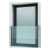 Kozza KB5000 – kompletter französischer Aluminiumbalkon H1100 mm, Glas 16–17,52 mm, Eloxal matt 000-851 (10)