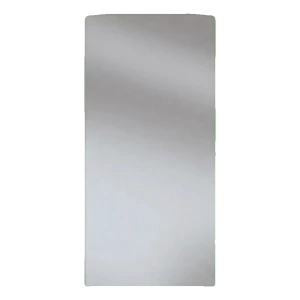 Kozza – universelle seitliche Abschlusskappe für Geländerprofile U KF 1000, Aluminium Anodierung matt