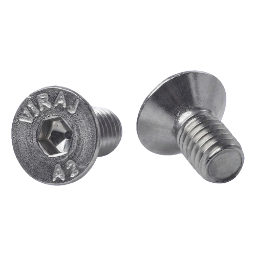 Senkkopfschraube M6x12 mm A2 DIN 7991 – Sechskantinnengewinde, Edelstahl 000-814 (1)