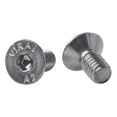 Senkkopfschraube M6x12 mm A2 DIN 7991 – Sechskantinnengewinde, Edelstahl 000-814 (1)