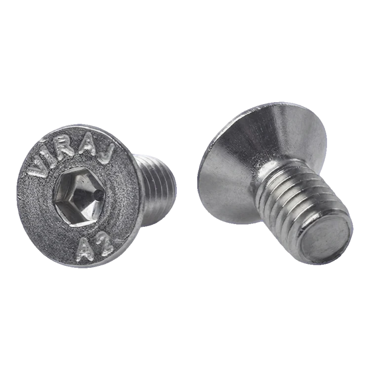 Senkkopfschraube M6x12 mm A2 DIN 7991 – Sechskantinnengewinde, Edelstahl 000-814 (1)