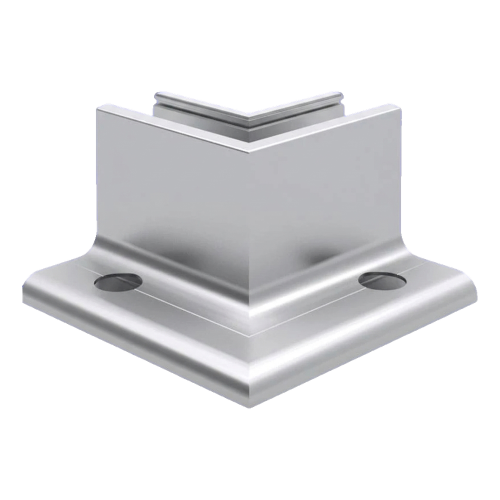 Kozza KE 105 – L-Profil Innenecke 90° für Vollglasgeländer, Aluminium, matt eloxiert 000-865 (1)