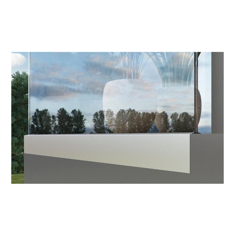 Kozza KE 105 – L-Profil aus Aluminium für Vollglas-Geländer 5000 mm 000-871 (7)