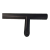 PSG Türgriff einseitig rund schwarz 32×1200 mm AISI 304 – Befestigung 45° 000-721 (3)