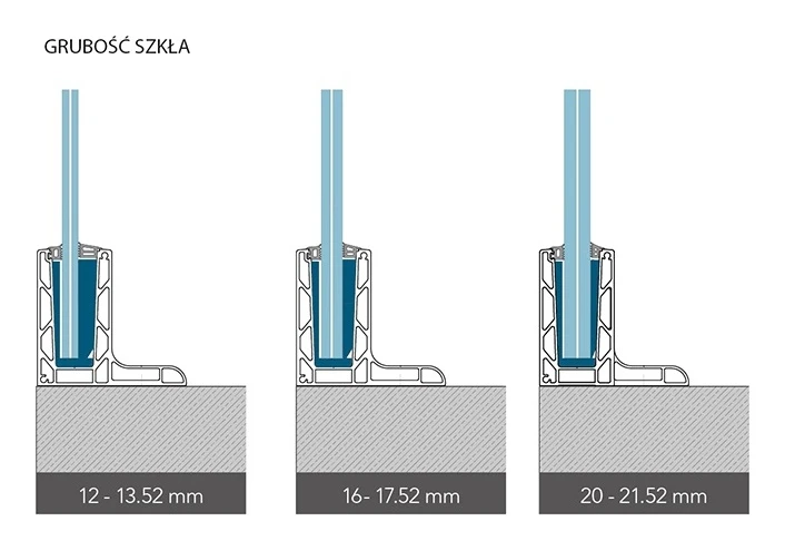 Kozza KE 105 – Aluminium-L-Profil für vollverglaste Geländer 5000 mm schwarz 000-872 (8)