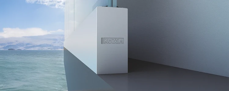 Kozza KF 1000 – Aluminium U-Profil für Ganzglas-Geländer 5000 mm mit Entwässerung 000-878 (5)