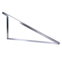 Montagedreieck 25° vertikal 1400x1150x560 mm Aluminium 6060