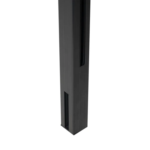 Eckpfosten Balustrade 45x45x1283mm Glas 8,72mm dunkelgrau Kozza KR7500 000-890 (2)