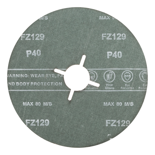 Starflex FZ129 – Zirkon-Fiberscheibe P40 125 mm für Edelstahl 000-912 (2)