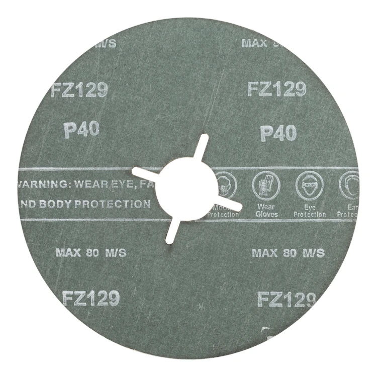 Starflex FZ129 – Zirkon-Fiberscheibe P40 125 mm für Edelstahl 000-912 (2)
