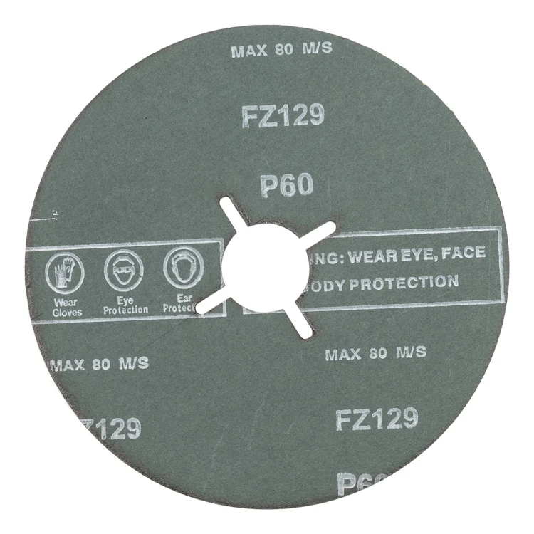 Starflex FZ129 – Zirkonoxid-Fiberscheibe P60 für Edelstahl 125 mm 000-914 (2)