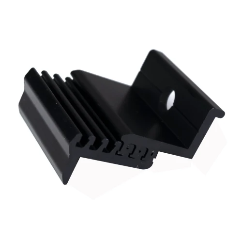 Endklemme - Verstellbar durch Schiebenuten M8 30-50mm - Eloxiert PV-03-21 (1)