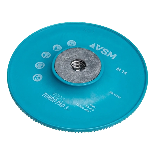 VSM Turbo Pad 3 – gerippte Unterlage für Fiberscheiben 125 mm M14 000-933 (2)