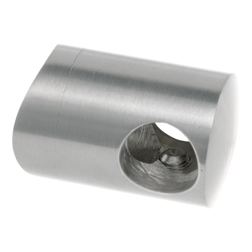 PSG Durchgangshalter für Balustrade für Stab Ø 14 mm – Rohr 42,4 mm EDELSTAHL 304 satiniert 000-905 (1)