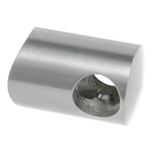 PSG Durchgangshalter für Balustrade für Stab Ø 14 mm – Rohr 42,4 mm EDELSTAHL 304 satiniert 000-905 (1)