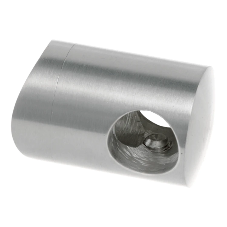 PSG Durchgangshalter für Balustrade für Stab Ø 14 mm – Rohr 42,4 mm EDELSTAHL 304 satiniert 000-905 (1)