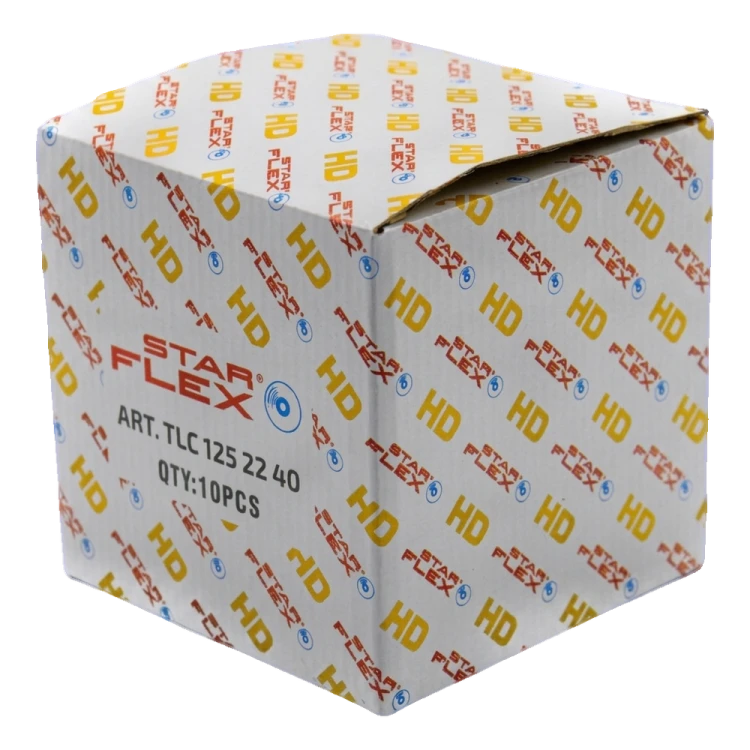 Starflex HD – keramische Lamellenscheibe T29 125 mm für Stahl und INOX, Körnung 40 000-940 (5)