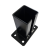 Pfostenbasis für Zaunpfosten 80x80 mm 8 mm schwarz 000-786 (4)