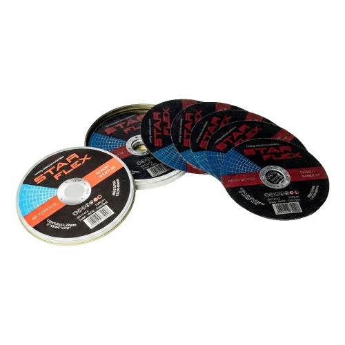 Starflex – Trennscheiben-Set für Stahl und Edelstahl 125×1,0 mm (10 Stück) 000-950 (2)