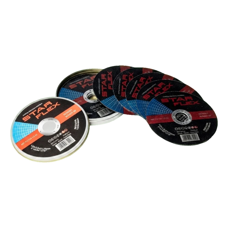 Starflex – Trennscheiben-Set für Stahl und Edelstahl 125×1,0 mm (10 Stück) 000-950 (2)