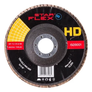 Star Flex HD – keramische Lamellenscheibe 125 mm T29 Körnung 80