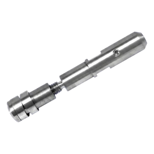 PSG Endhalter für Seil Ø 6 mm – Seilsystem Geländer, Rohr 42,4 mm, AISI 304 satiniert