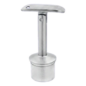 PSG Gelenk-Handlaufhalterung geklebt AISI 316 – System 42,4 mm, satiniert