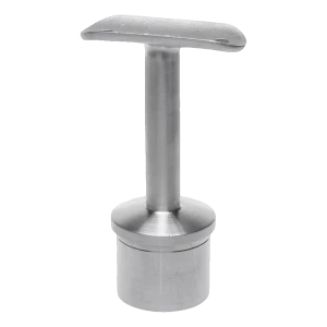 PSG Geländerhalter geklebt 42,4 mm Edelstahl AISI 304 satiniert H80