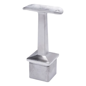 PSG Handlaufstütze für Edelstahl-Balustrade 42,4 mm für Pfosten 40x40 mm – geklebt, satiniert