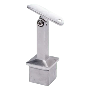 PSG Gelenkhandlaufhalterung geklebt 42,4 mm für Pfosten 40x40 mm EDELSTAHL 304 satiniert