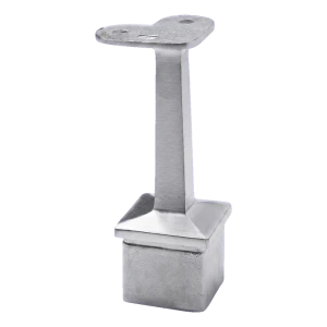 PSG Eckstütze für flachen Handlauf 90° geklebt – Edelstahl AISI 304 System 40x40